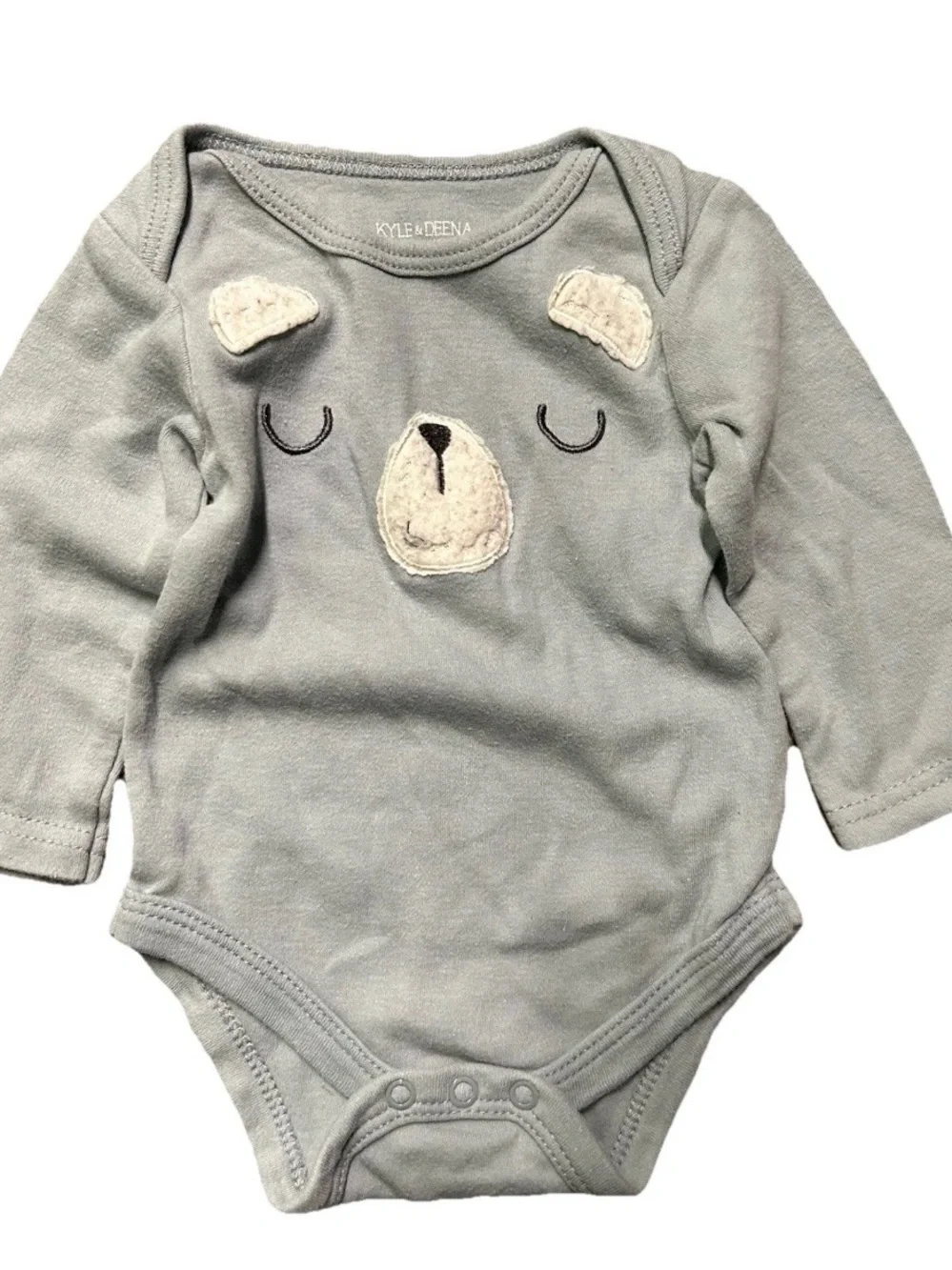 Baby Clothing Bears Long Short Sleeve Bodysuits Pants Size 3-6 Months